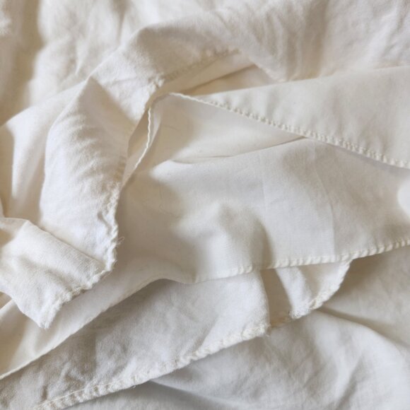 LOFT Plus Midi Button-Down Skirt in White - 18 - Picture 8 of 9